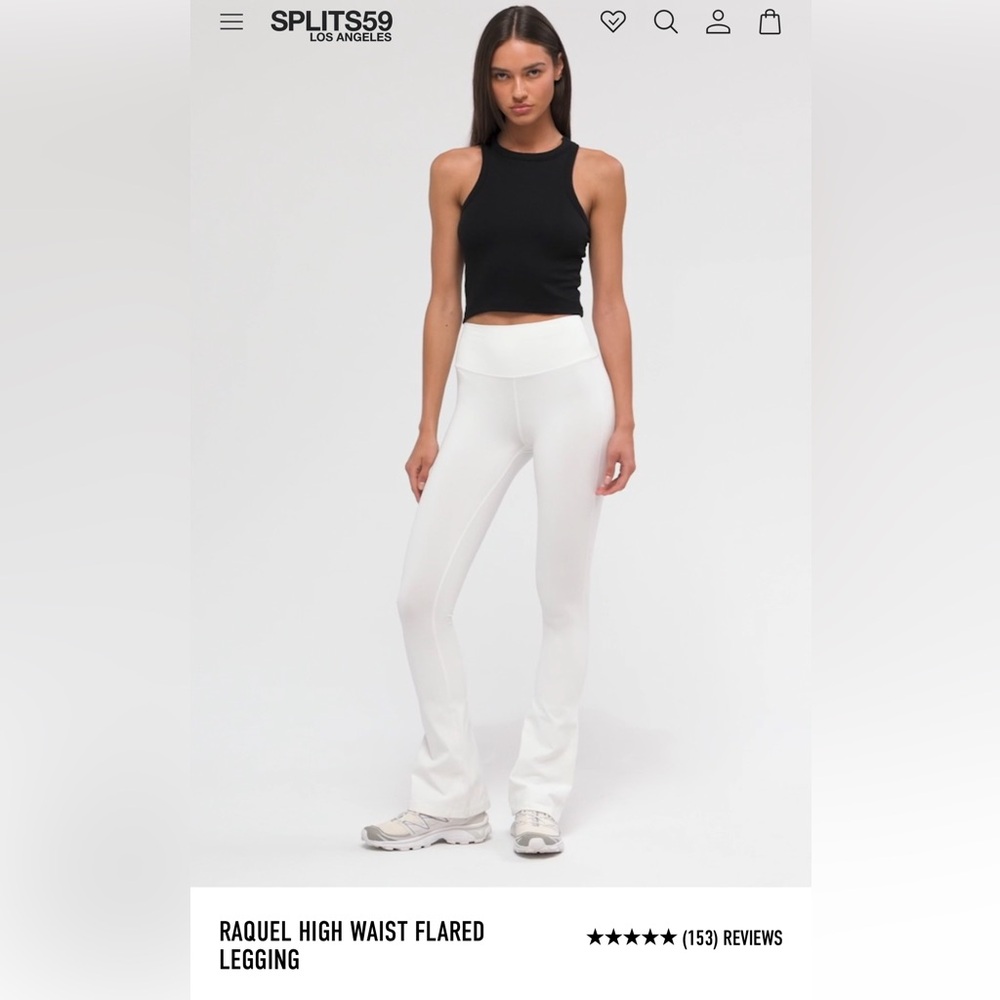 Split59 High Waist Flared Legging